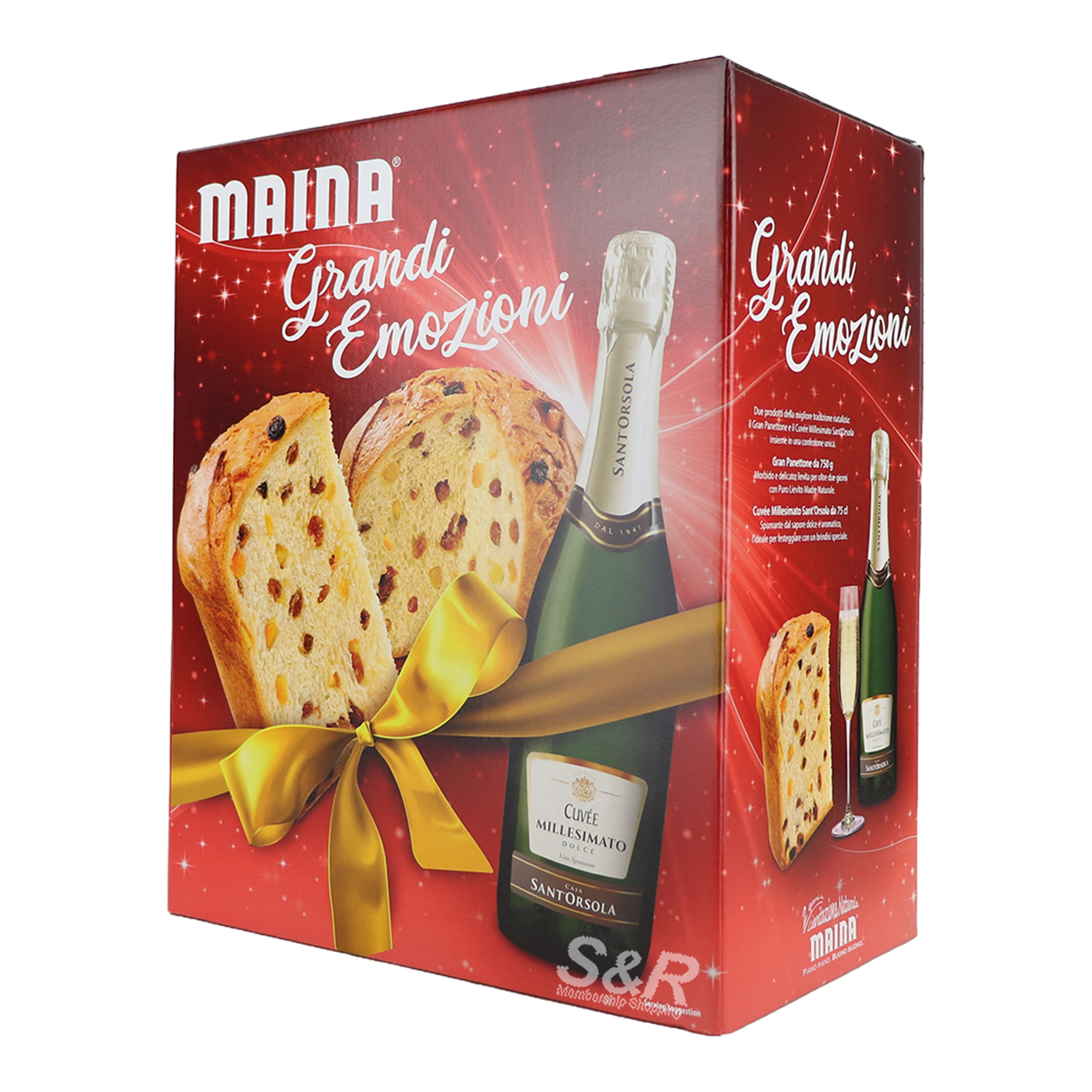 Maina Grandi Emozioni Panettone 750g Maina Grandi Emozioni Panettone 750g